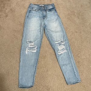 Straight Leg mom jeans